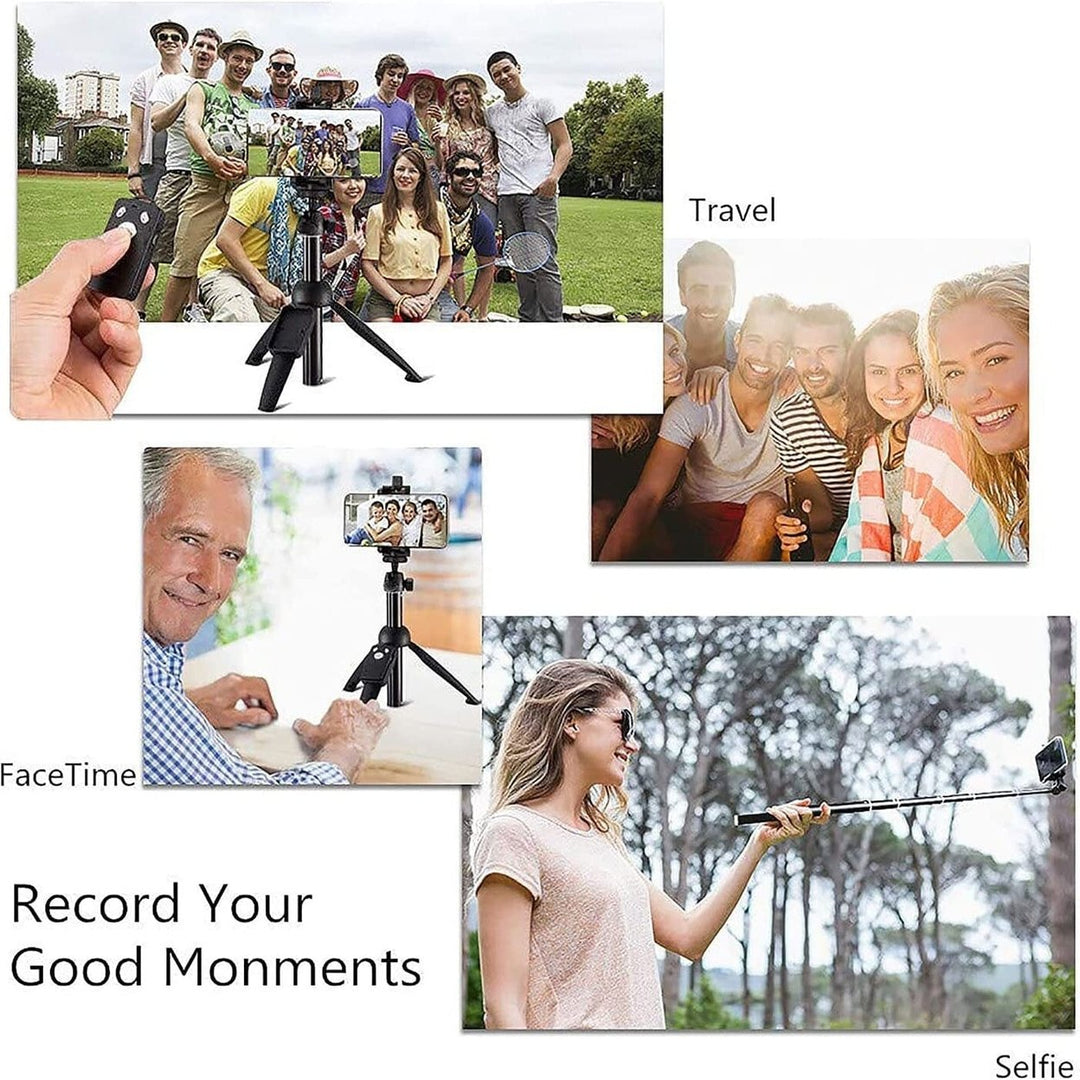 Aluminum Alloy Selfie Stick Phone Tripod Image 7