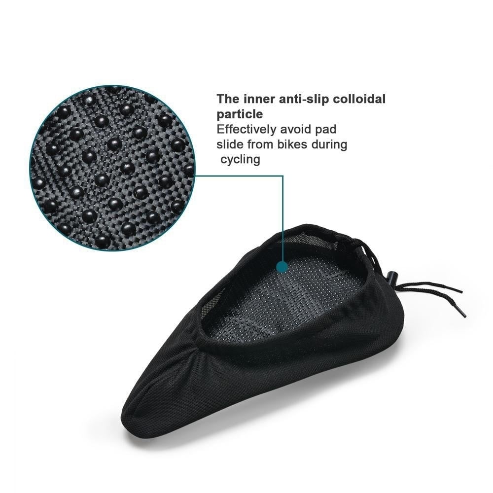 Anti-Slip Silicone Gel Pad Cushion Seat - Saddle Cover for Bike Bicycle Cycling Image 3