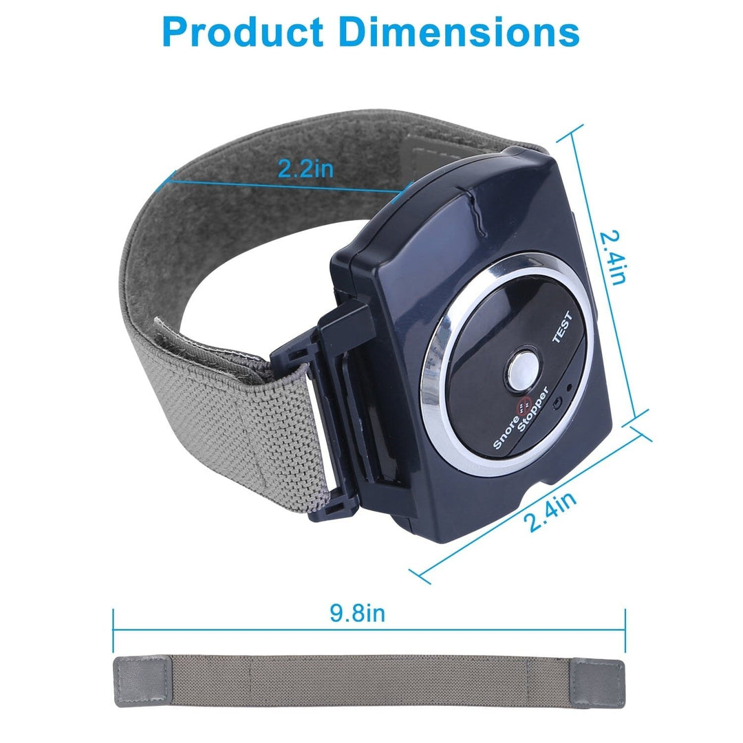 Anti-Snore Infrared Wristband with Conductive Film Image 4