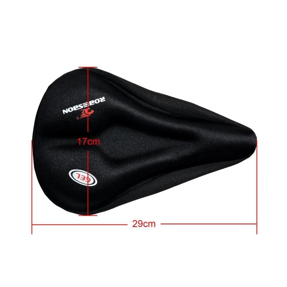 Anti-Slip Silicone Gel Pad Cushion Seat - Saddle Cover for Bike Bicycle Cycling Image 4