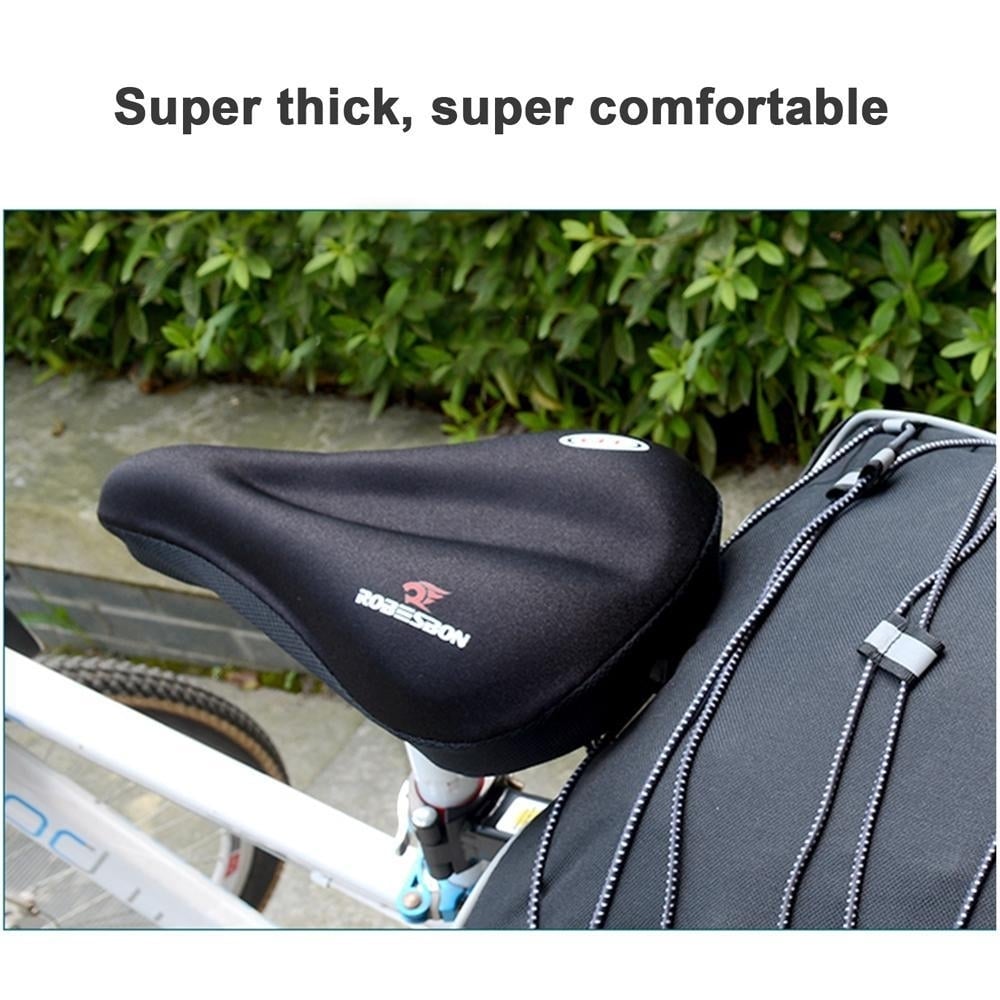 Anti-Slip Silicone Gel Pad Cushion Seat - Saddle Cover for Bike Bicycle Cycling Image 8