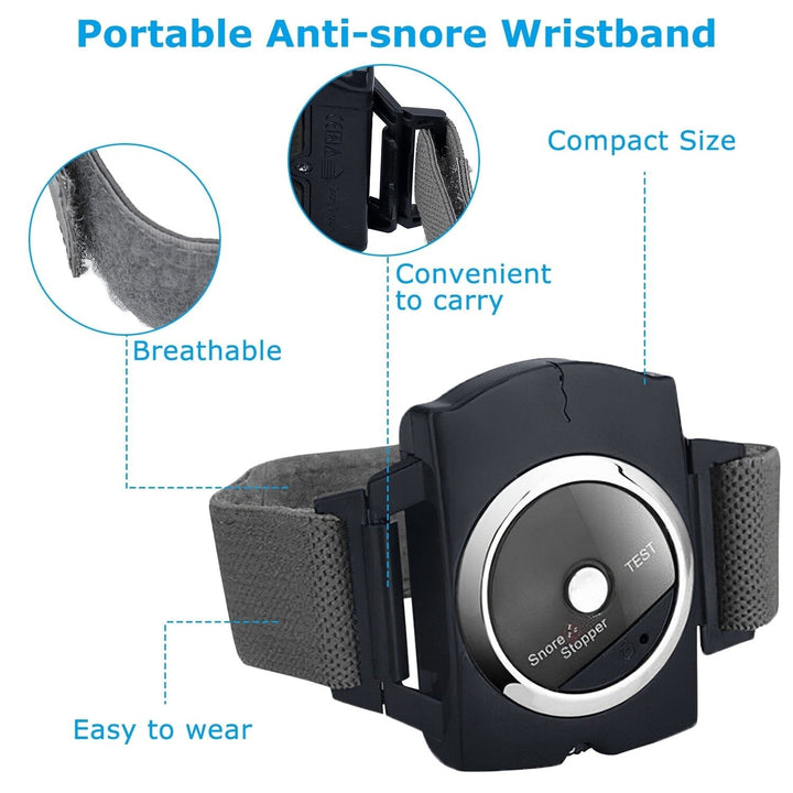 Anti-Snore Infrared Wristband with Conductive Film Image 6