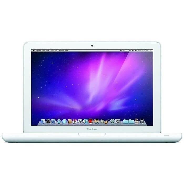 Apple MacBook MC207LL/A 2GB RAM 250GB Hard Drive 13.3-Inch Laptop (Refurbished) Image 1