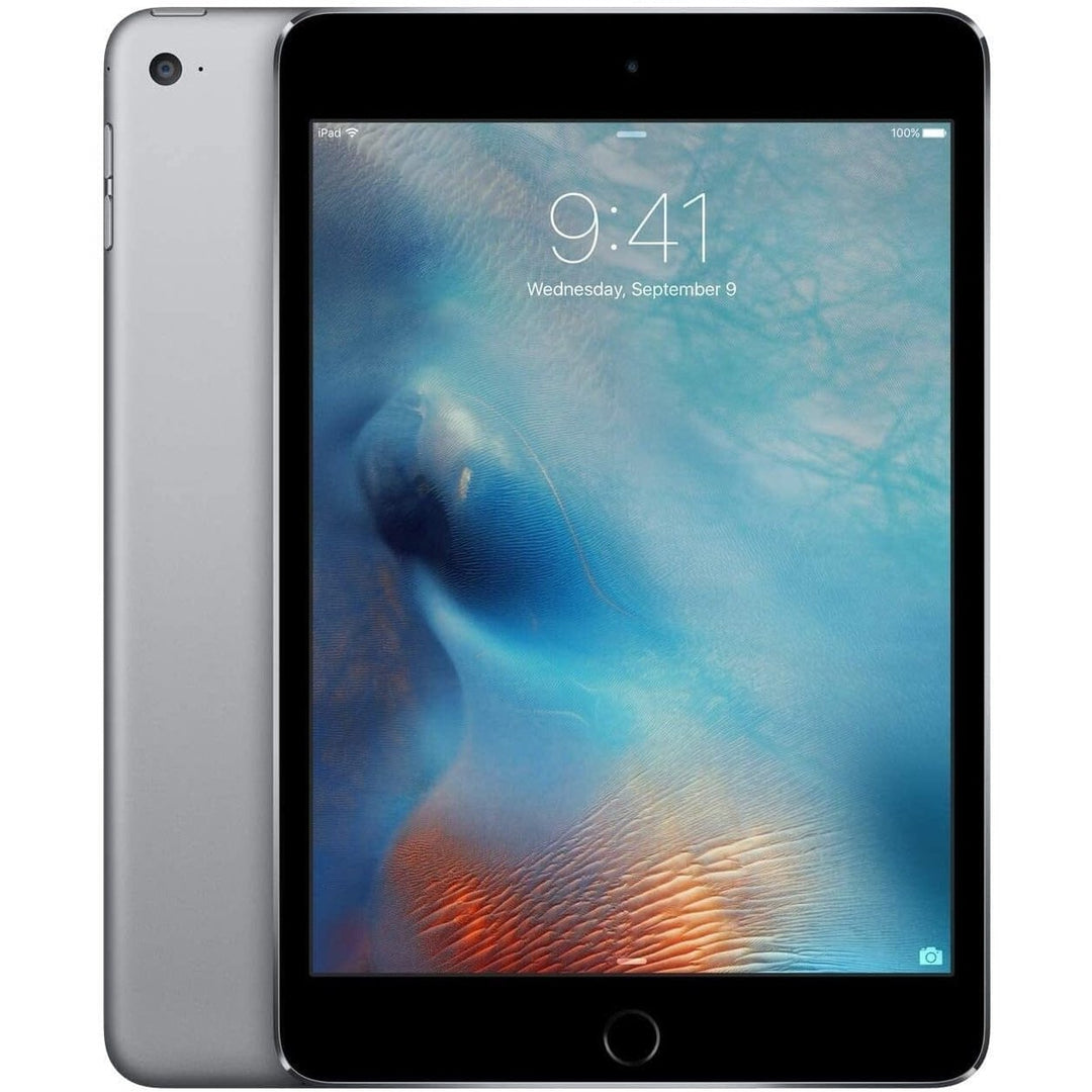 Apple iPad Mini 4 128GB Wifi Space Gray (Refurbished) Image 1