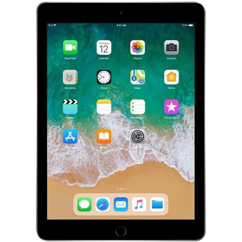 Apple iPad 5th Generation Wi-Fi 128GB - Space Gray (Refurbished) Image 2