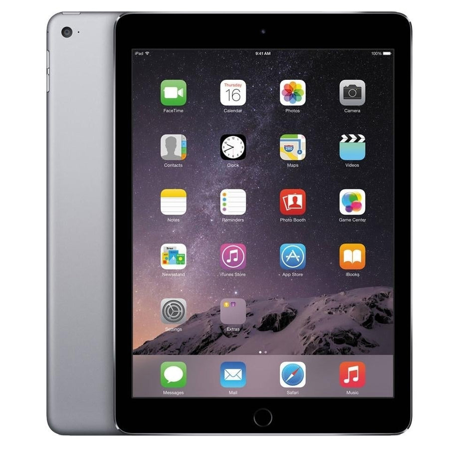 Apple iPad Air 16GB Black Wi-Fi (Refurbished) Image 1