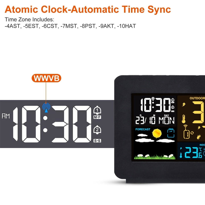 Atomic Projection Alarm Clock Image 12