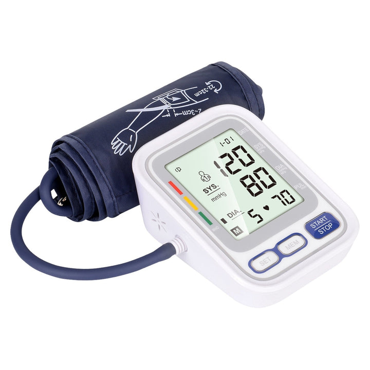 Automatic Arm Blood Pressure Monitor Digital Image 1