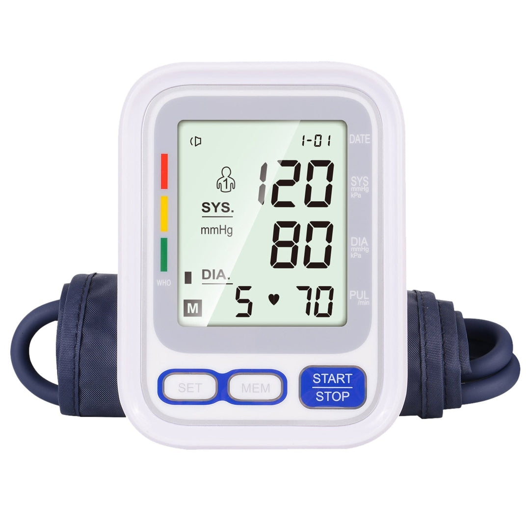 Automatic Arm Blood Pressure Monitor Digital Image 2