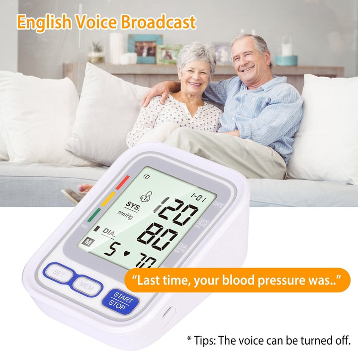 Automatic Arm Blood Pressure Monitor Digital Image 6