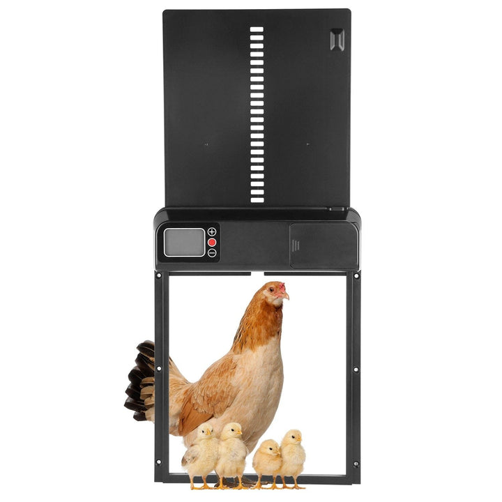 Automatic Chicken Coop Door with Timer Setting Image 1