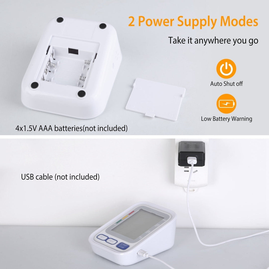 Automatic Arm Blood Pressure Monitor Digital Image 8