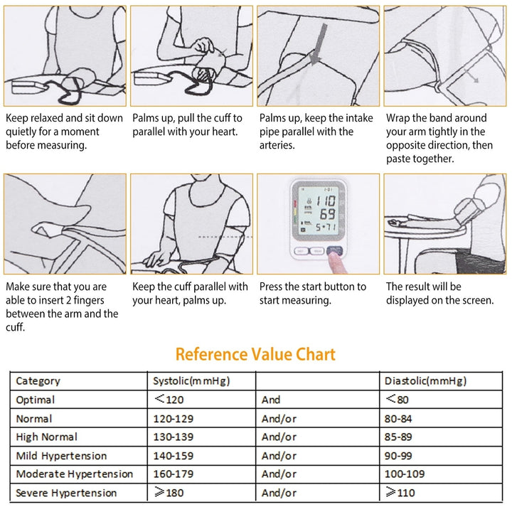 Automatic Arm Blood Pressure Monitor Digital Image 11