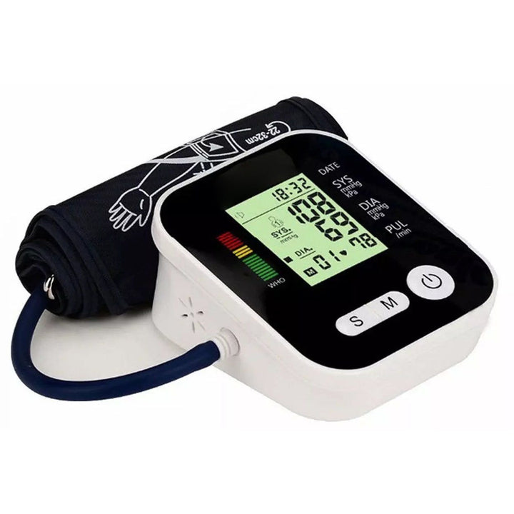 Automatic Digital Upper Arm Blood Pressure Cuff Monitor Sphygmomanometer Image 1