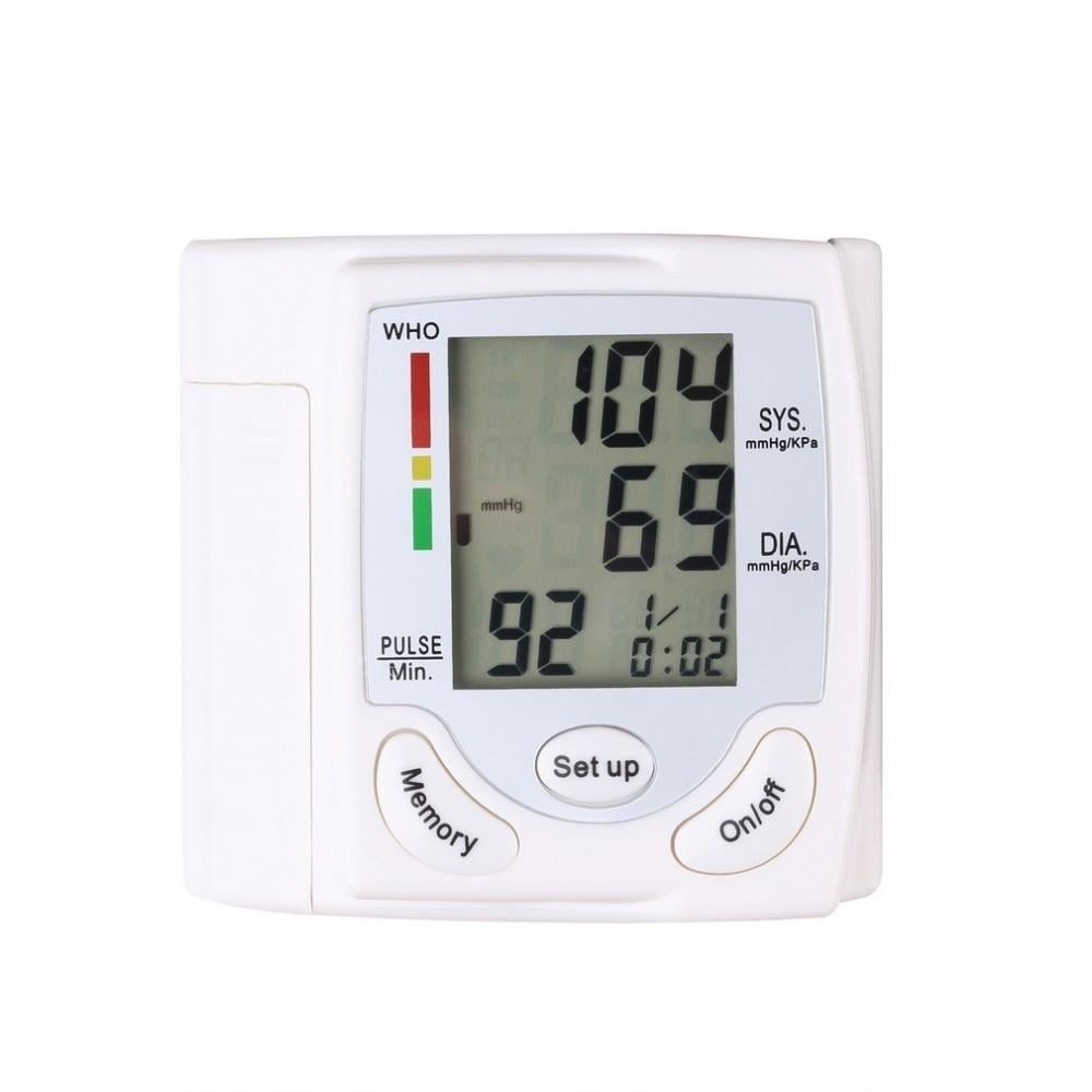 Automatic Digital Wrist Cuff Blood Pressure Monitor Image 2