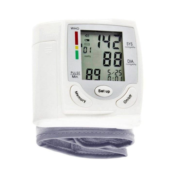 Automatic Digital Wrist Cuff Blood Pressure Monitor Image 3