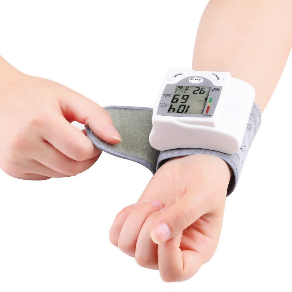 Automatic Digital Wrist Cuff Blood Pressure Monitor Image 4