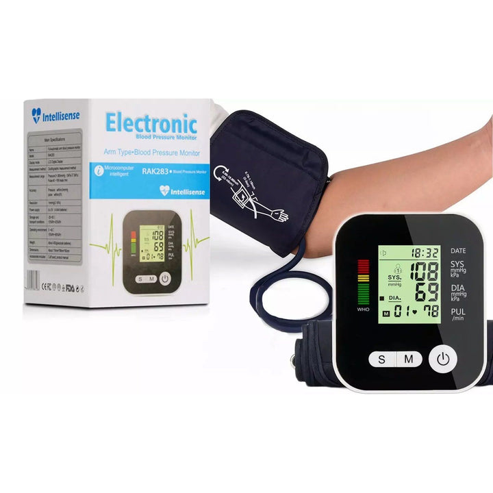 Automatic Digital Upper Arm Blood Pressure Cuff Monitor Sphygmomanometer Image 2