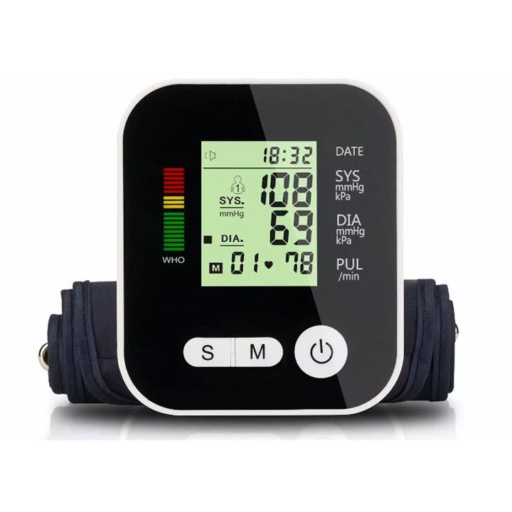 Automatic Digital Upper Arm Blood Pressure Cuff Monitor Sphygmomanometer Image 3