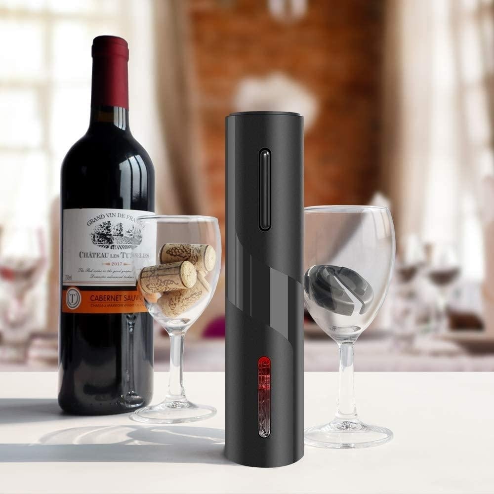 Automatic Electric Wine Bottle Corkscrew Opener Image 1