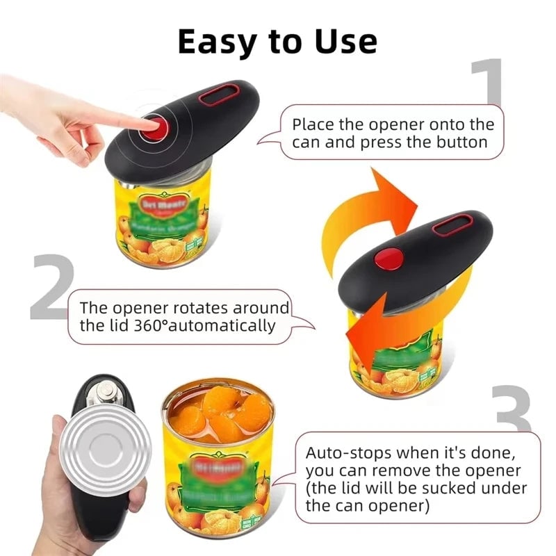 Automatic Jar Opener Electric Safe and Easy to Use Image 6