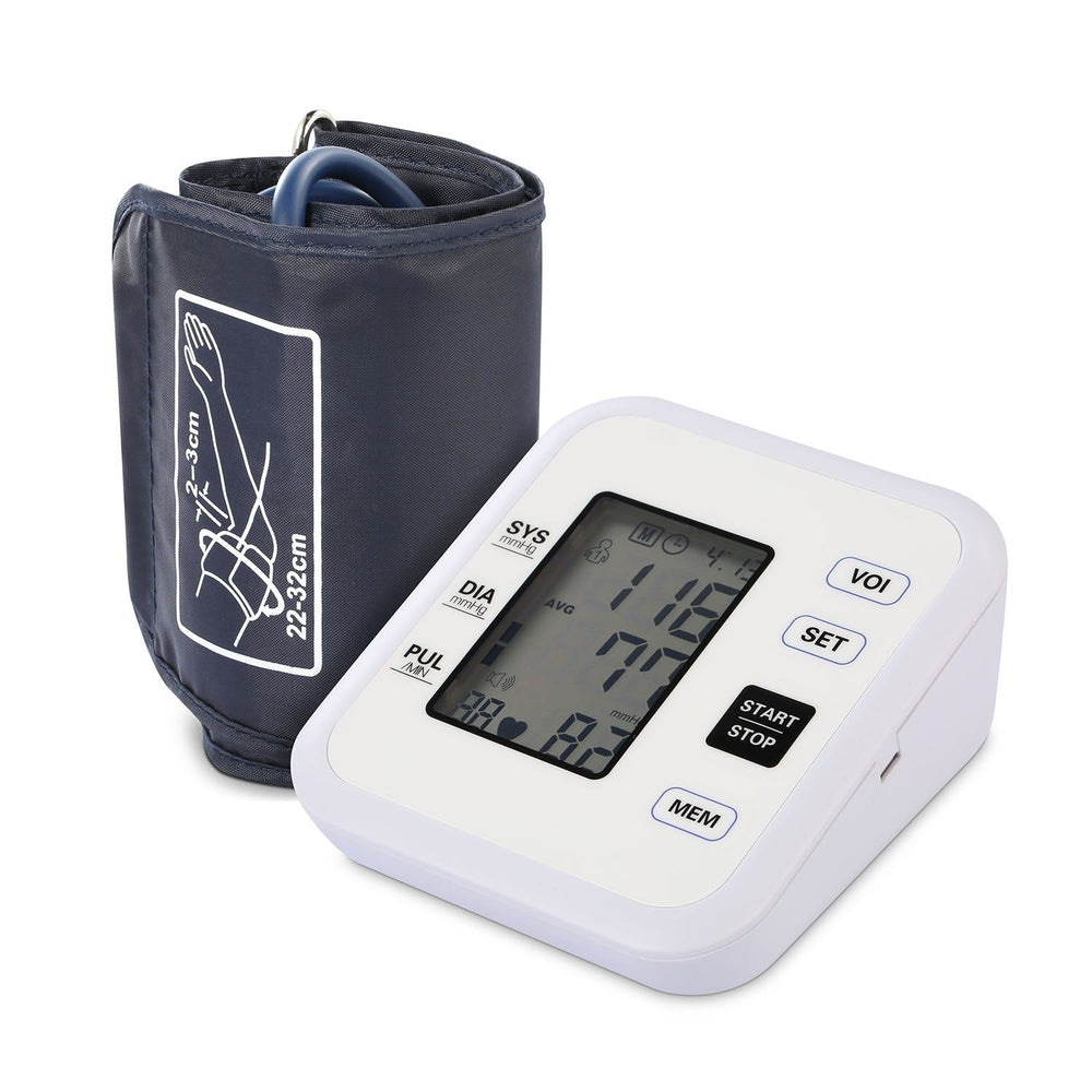 Arm Blood Pressure Monitor with Adjustable Cuff Image 2