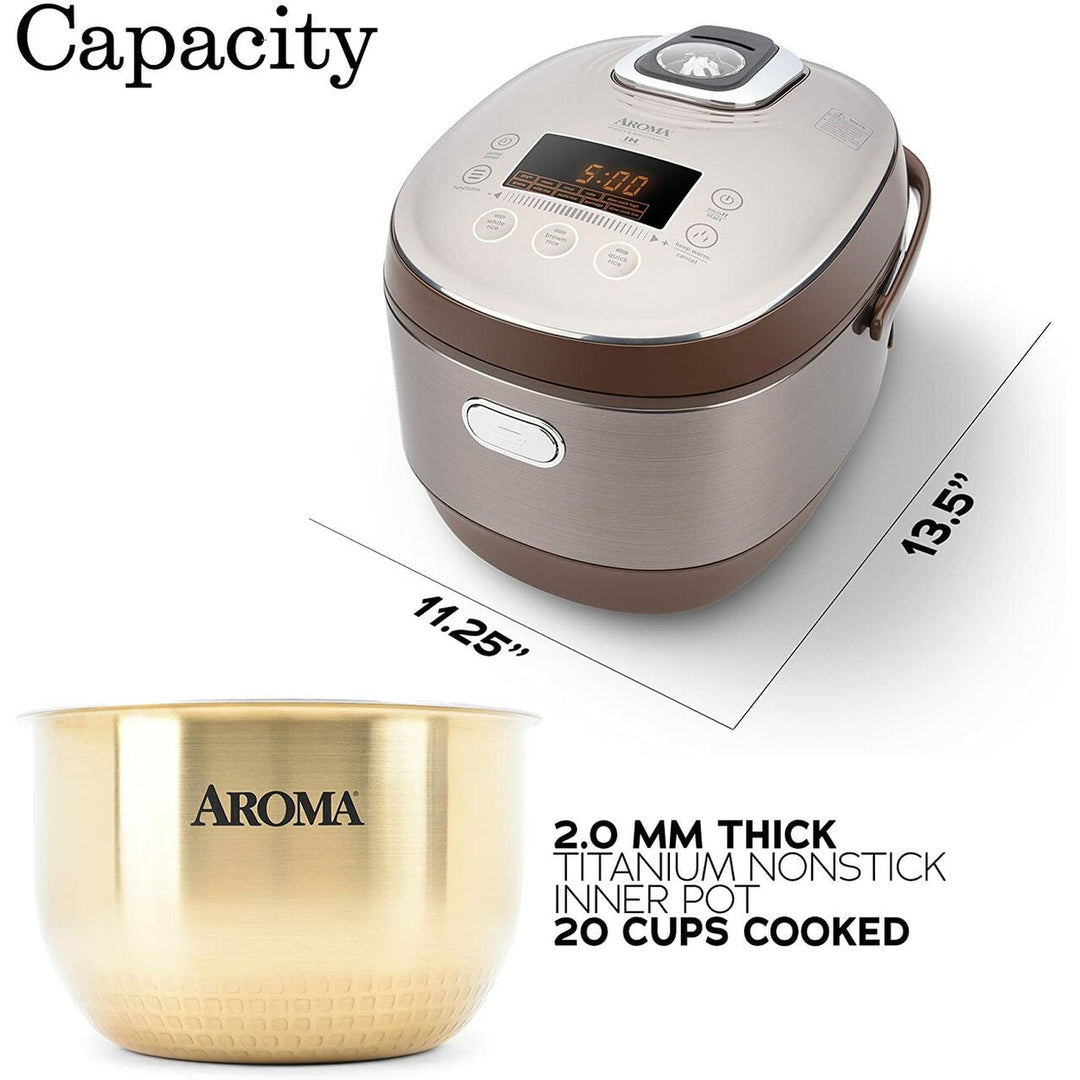 Aroma Housewares 10 Cup (Uncooked) Rice Cooker/Multicooker Image 3