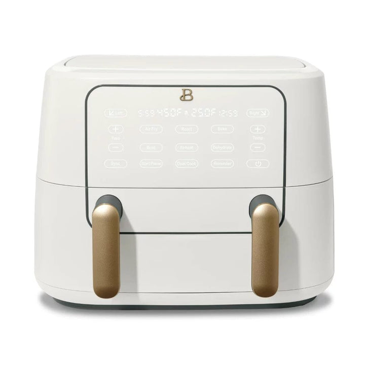 Beautiful 9 QT TriZone Air Fryer White Icing by Drew Barrymore Image 3