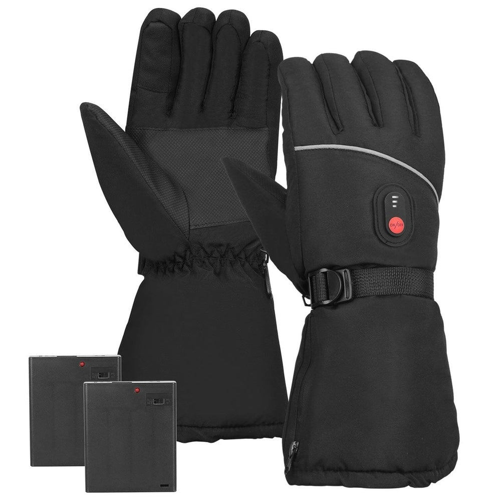 Battery Powered USB Touchscreen Thermal Gloves Image 2