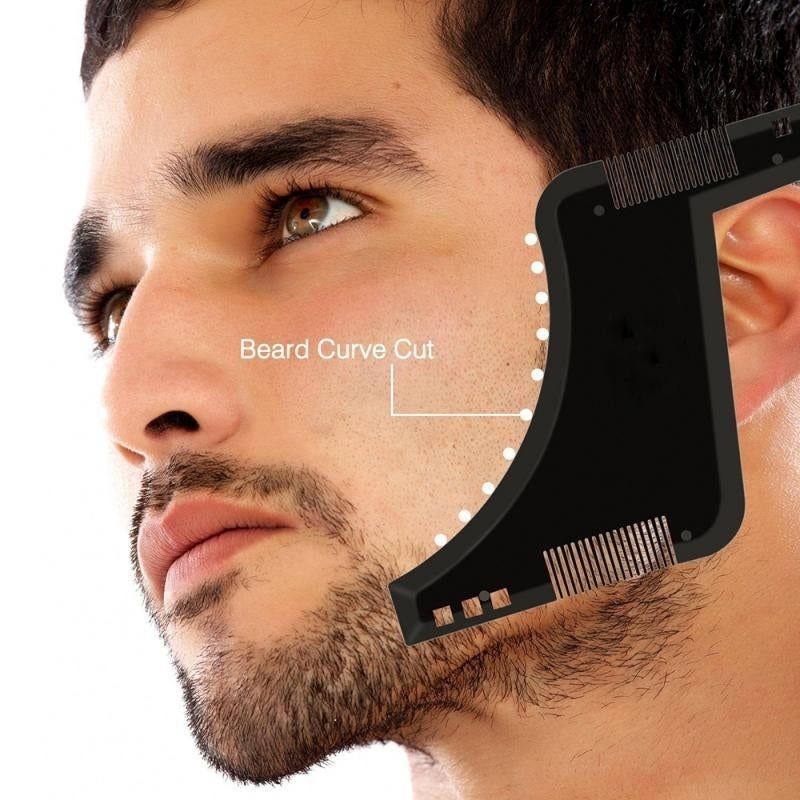 Beard Styling Comb Trim Guide Image 2