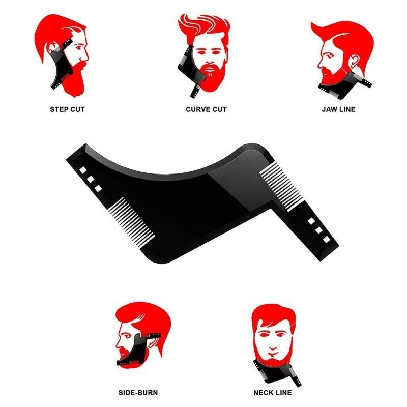 Beard Styling Comb Trim Guide Image 3