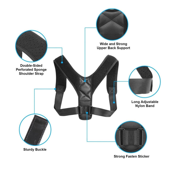 Back Posture Adjustable Corrector Image 2