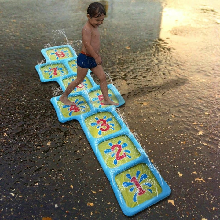 Backyard Hopscotch Water Sprinkler Image 7