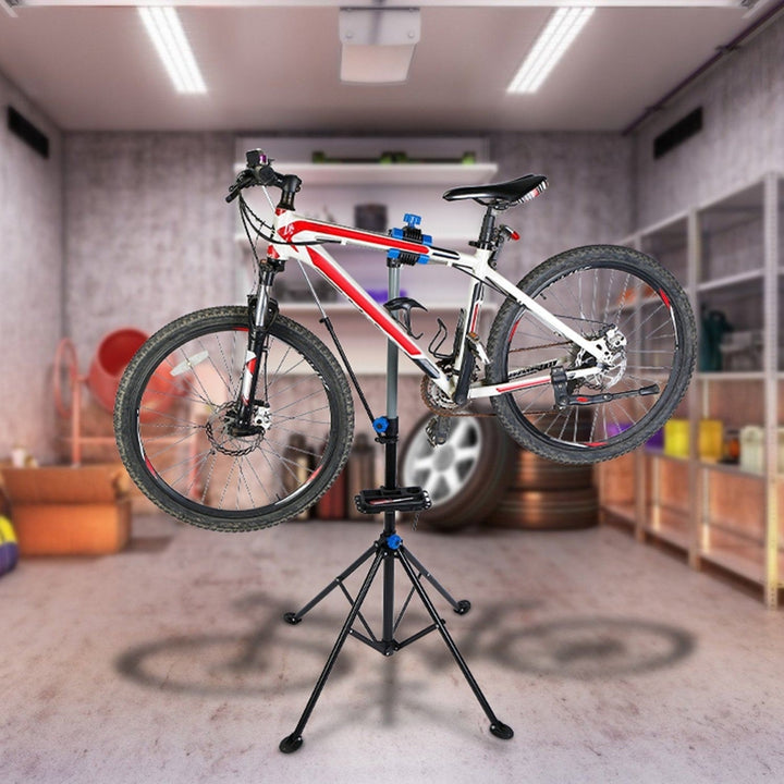 Bicycle Repair Foldable Stand Rack Image 1