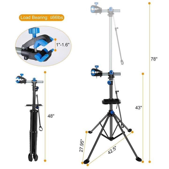 Bicycle Repair Foldable Stand Rack Image 4