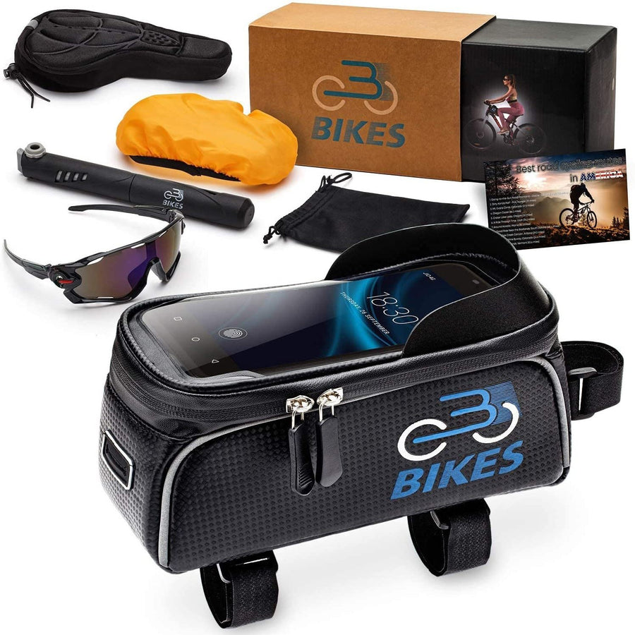 Bike Phone Front Set Bag Full Kit Image 1