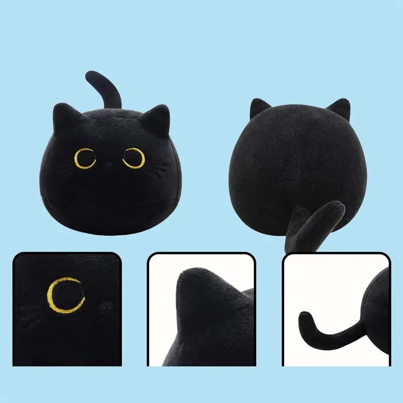 Black Cat Plush Toy Image 2