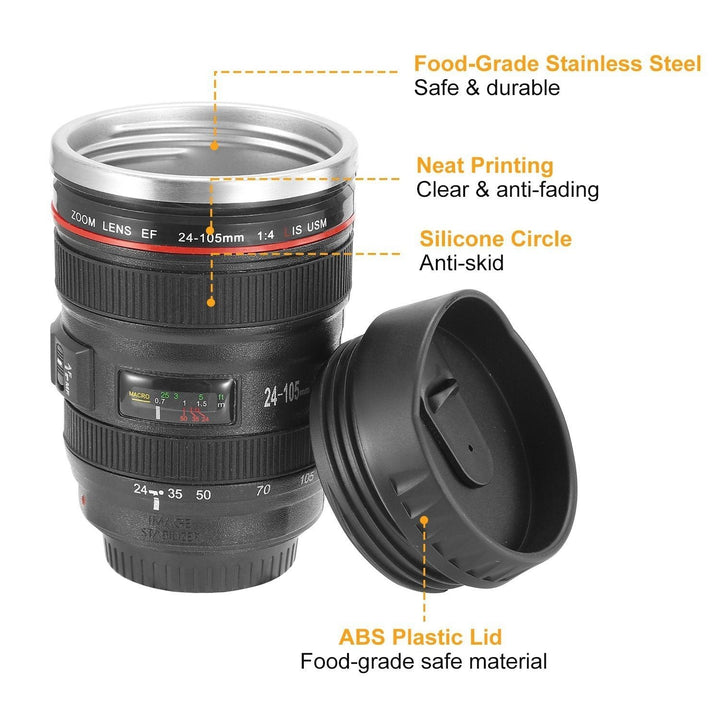 Camera Lens Coffee Mug Cup 13.6oz Image 3