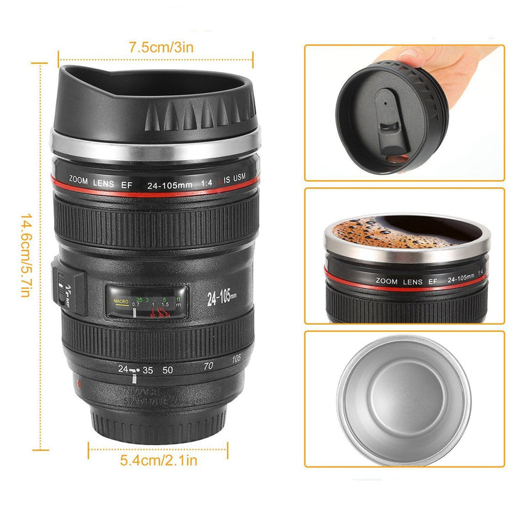 Camera Lens Coffee Mug Cup 13.6oz Image 4