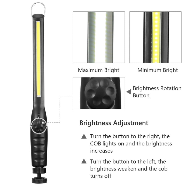 COB Work Light IPX4 Handheld Emergency LED Lamp Image 8