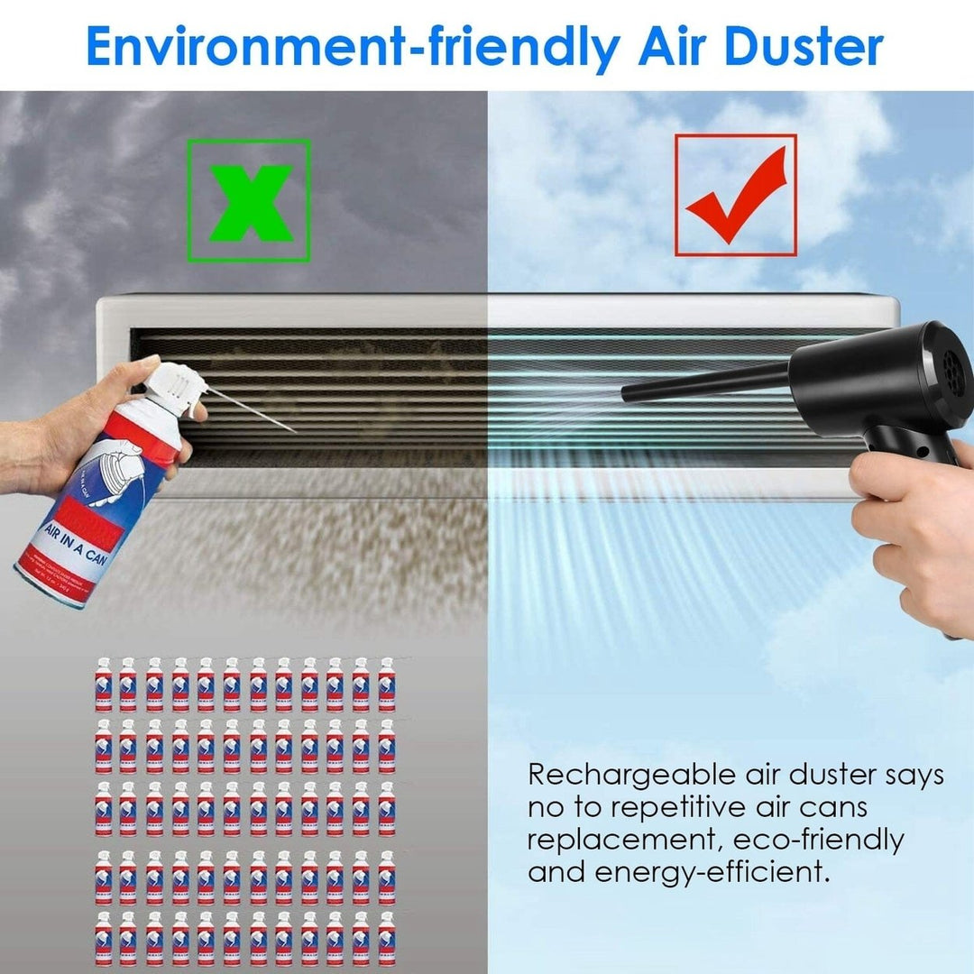 Electric Cordless Air Duster Blower for Computer Keyboard Image 12