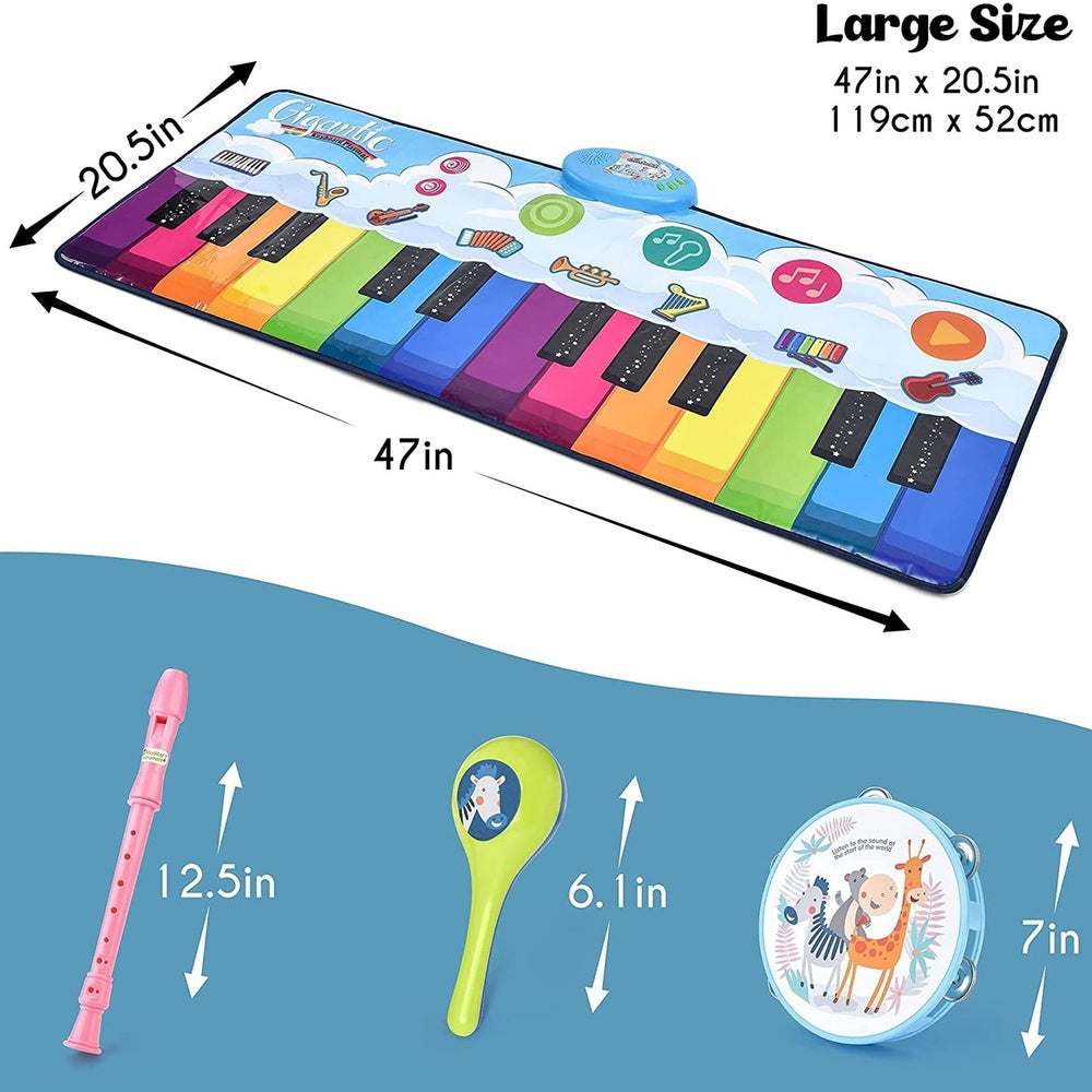 Floor Piano Mat for Kids Image 2