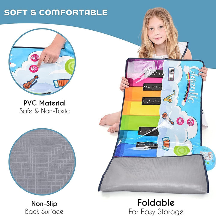 Floor Piano Mat for Kids Image 4