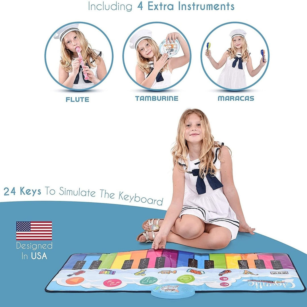 Floor Piano Mat for Kids Image 7