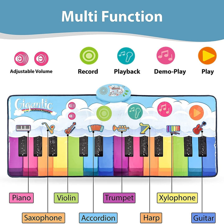 Floor Piano Mat for Kids Image 8