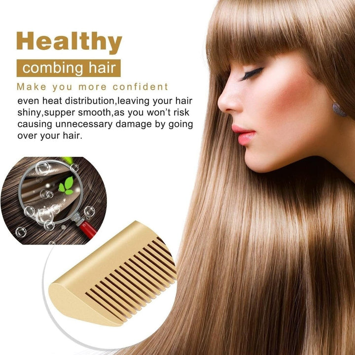 Hot Comb Hair Straightener Comb Image 4