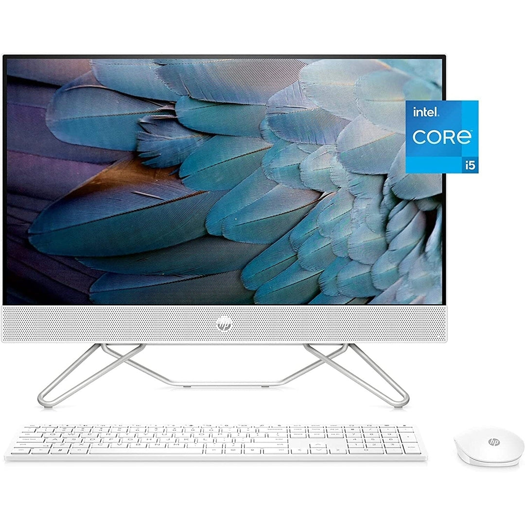 HP All-in-One Bundle PC 23.8" FHD Touchscreen Display Intel Core i5-1235U 8GB RAM 512GB SSD (Refurbished) Image 1