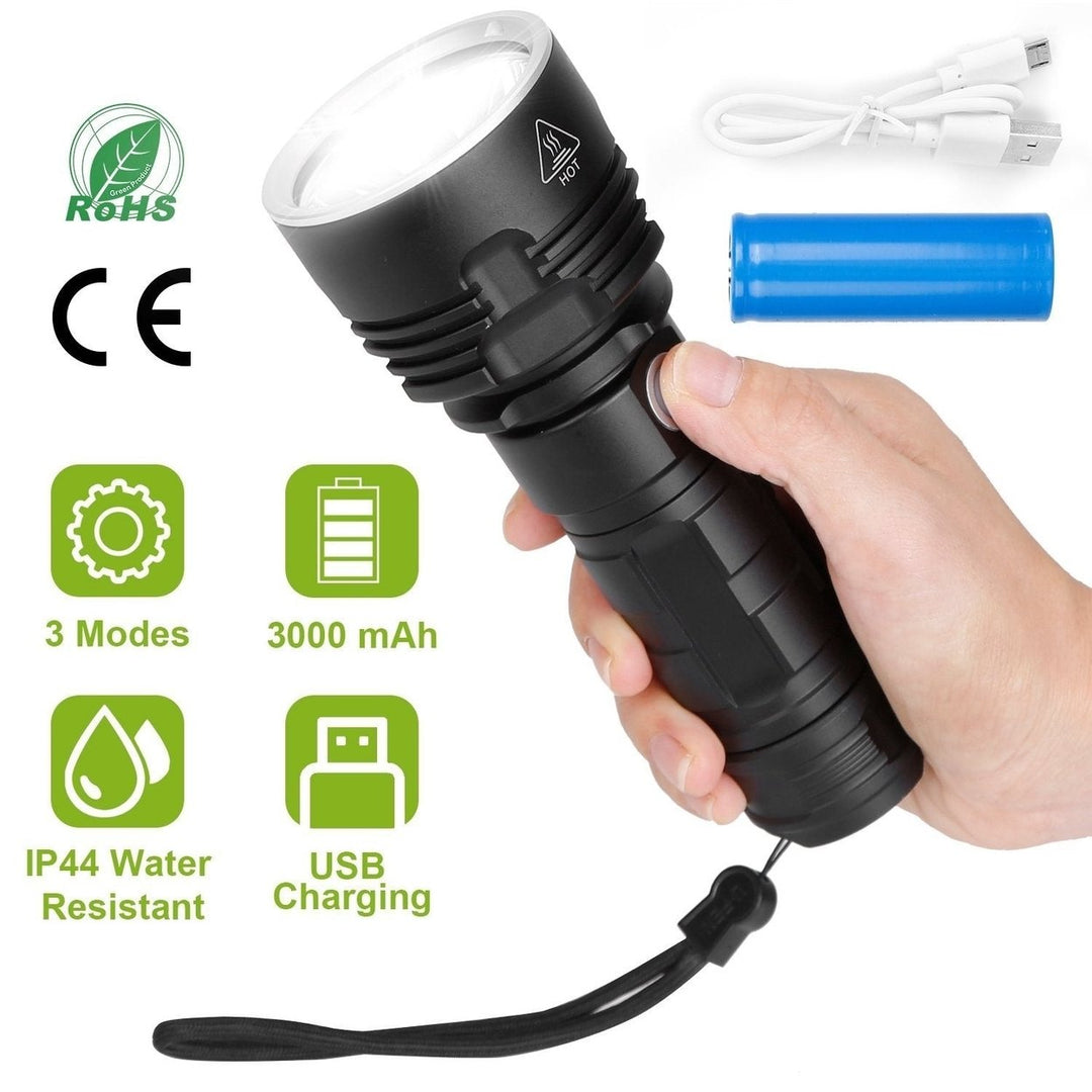 iMounTEK LED Flashlight with 3 Lighting Modes Image 9