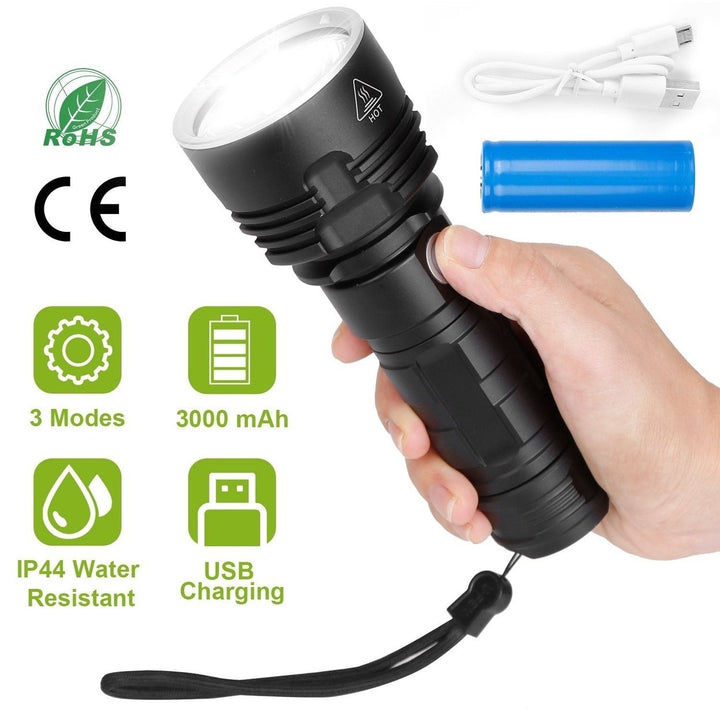 iMounTEK LED Flashlight with 3 Lighting Modes Image 9