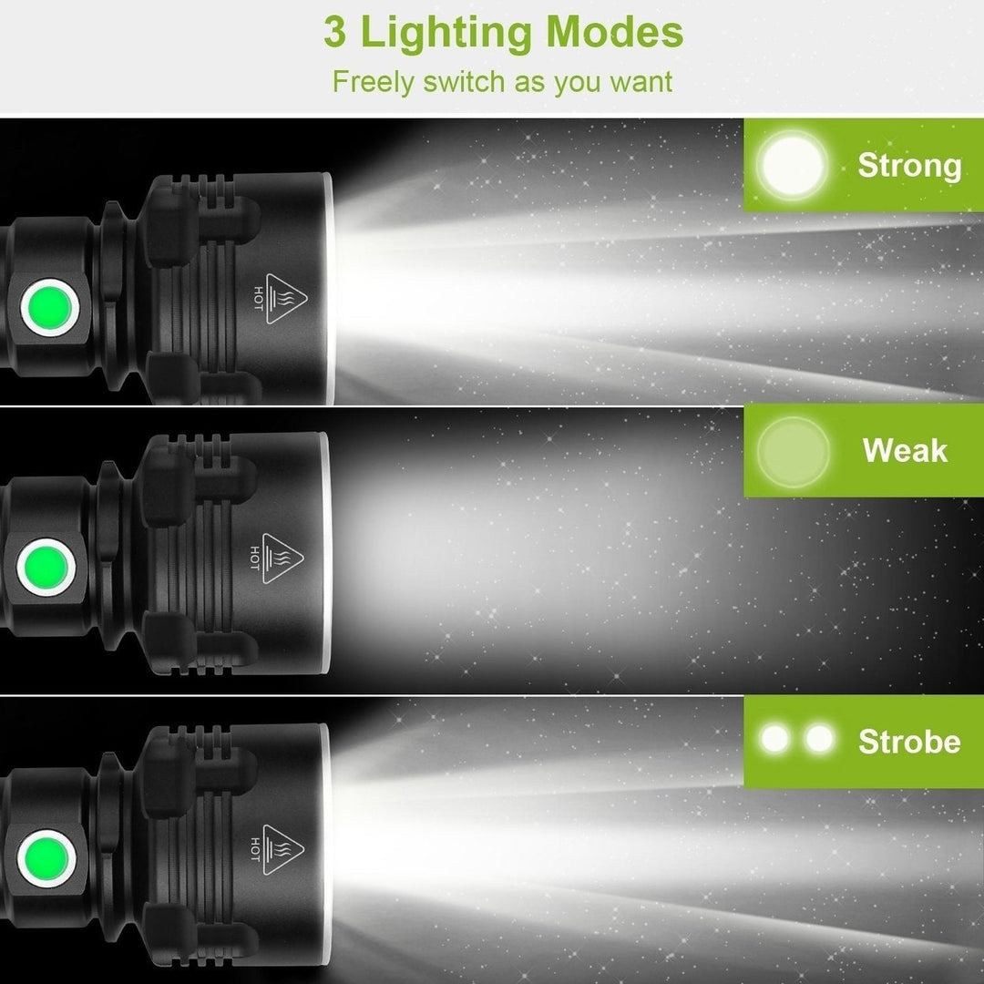 iMounTEK LED Flashlight with 3 Lighting Modes Image 11